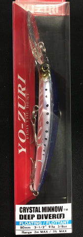 Yo-Zuri Crystal Minnow Deep Diver 90mm Floating R1134 HIW