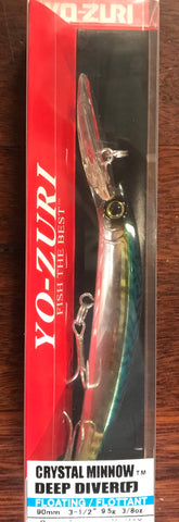 Yo-Zuri Crystal Minnow Deep Diver 90mm Floating R1134 HGM