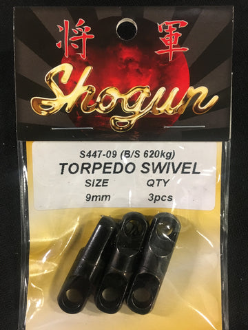 Shogun Torpedo Swivel - 9mm 620kg, 3 pcs #S447-09