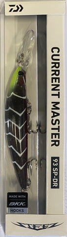 Daiwa Steez Current Master 93SP-DR GHOST BLACK RED SUJI