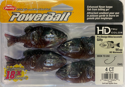Berkley PowerBait Gilly 90mm HD Warmouth 1546054