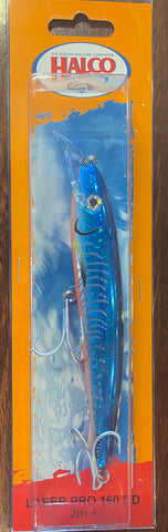 Halco Laser Pro 160DD Lure - Colour H90 Blue Fluoro