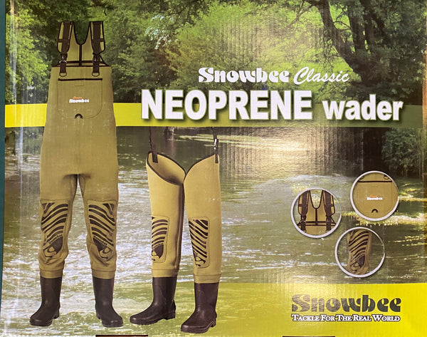 Snowbee Classic Neoprene Fishing Waders Size 13 – Mid Coast