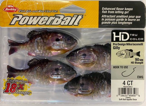 Berkley PowerBait Gilly 90mm HD Bluegill 1546052