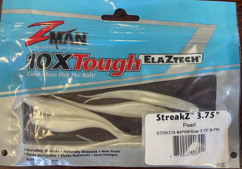 Zman Streakz 3.75" Minnow Pearl