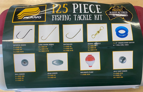 Plano Aussie 125 Piece Fishing Tackle Kit 1562350