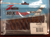 Zman Grubz Soft Plastic Lure - 2.5" Pumpkinseed