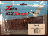 Zman Grubz Soft Plastic Lure - 2" Pumpkinseed