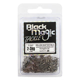Black Magic Rolling Snap Swivel - Value Pack 2-3kg, 39 Pieces