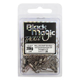 Black Magic Rolling Snap Swivel - Value Pack 20kg, 20 Pieces