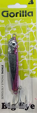 Gorilla Big Eye Metal Lure - Pink Chrome 50 gram