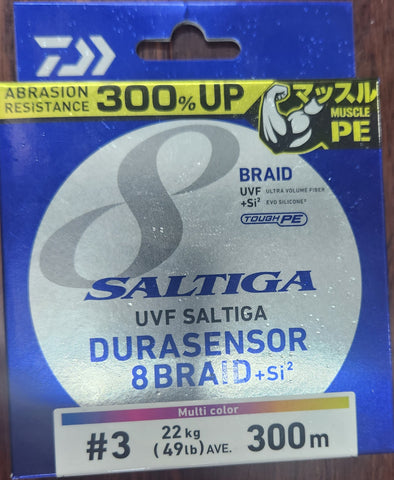 Daiwa Saltiga 8 Durasensor Braid PE3 22kg 300m
