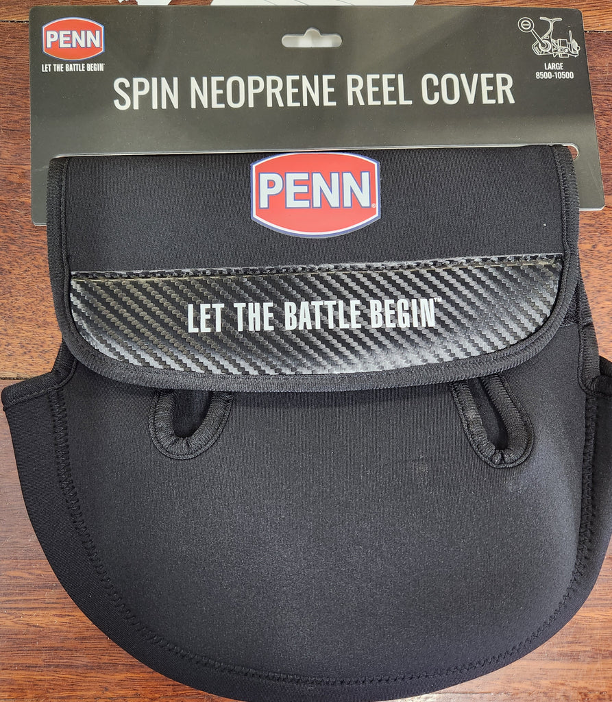 Penn Spin Neoprene Reel Cover - Suits Reel from 8000-10500 – Mid Coast  Fishing Bait & Tackle