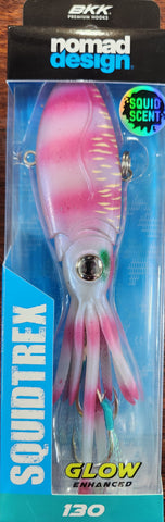 NOMAD SQUIDTREX 130 VIBE 130MM 92G FISHING LURE PINK TIGER