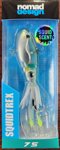 NOMAD SQUIDTREX 75 VIBE 75MM 14G FISHING LURE HOLO GHOST SHAD