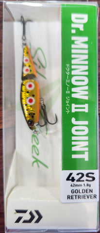 Daiwa Silver Creek Dr Minnow II Join 42S Golden Retriever