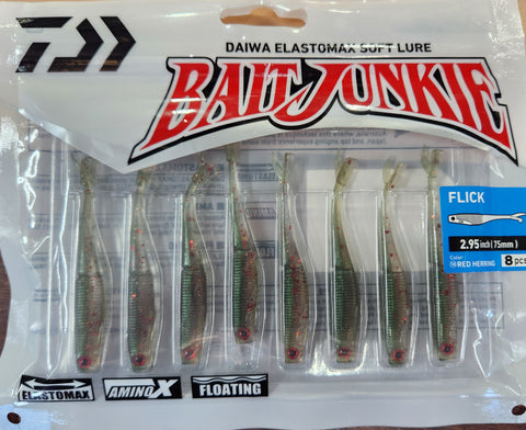 Daiwa Bait Junkie Flick 2.95" #58 Red Herring