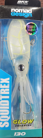 NOMAD SQUIDTREX 130 VIBE 130MM 92G FISHING LURE WHITE WTG