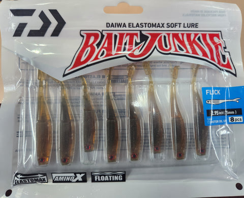 Daiwa Bait Junkie Flick 2.95" #1 Motor Oil UV
