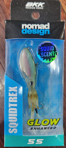 NOMAD SQUIDTREX 55 VIBE 55MM 14G FISHING LURE AQUA GHOST