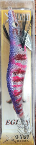 Senshi Egi Pro 3.5 Squid Jig PPB Pink Purple Silver