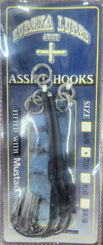 Eureka Assist Jigging Hooks - 7/0 3 pieces