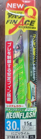 Yo-Zuri Fin Ace Squid Jig 3.0 15g A1754-NLM