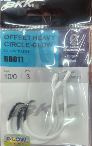 BKK Offset Heavy Circle Glow Pocket Pack 10/0 3pcs