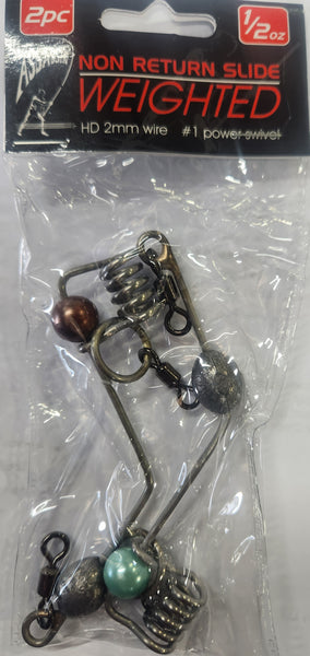 Assassin Non Return Live Bait Slider Rig 1/2 Oz twin Pack – Mid Coast ...
