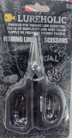 Lureholic Fishing Scissors - BLACK