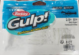 Berkley Gulp Salty Nipper 2.5" Translucent White