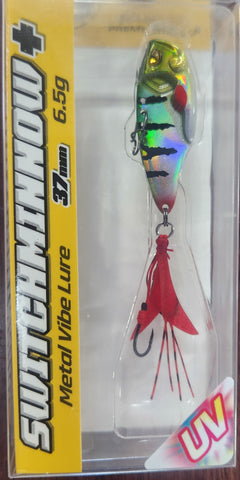 Tackle Tactics TT Switch Minnow + Vibe 37mm Redfin