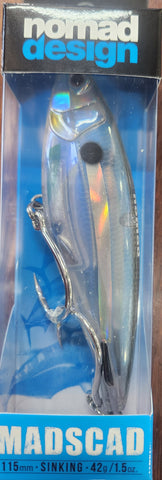 Nomad Design Madscad 115 Casting Lure Holo Ghost Shad