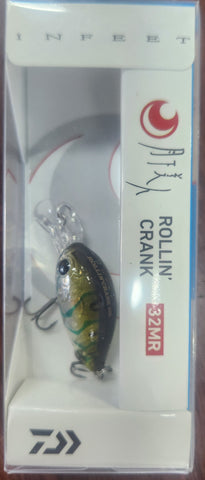 Daiwa Rolling Crank 32MR 32mm BLUE SUJI PRAWN