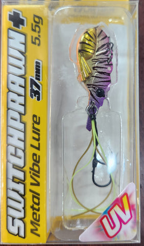 Tackle Tactics TT Switch Prawn + Vibe 37mm PINK SUJI TIGER