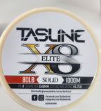 Tasline Elite Solid Braid Fishing Line 80LB 1000M