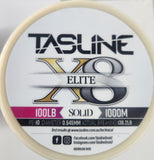 Tasline Elite Solid Braid Fishing Line 100LB 1000M