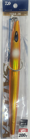 Daiwa Saltiga Toba TB Jig 200g GLOW ORANGE GOLD