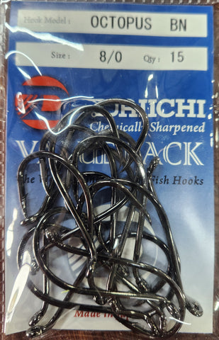 Daiichi Octopus BN Hook Value Pack - Size 8/0, 15