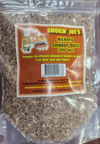 Smokin Joes Wood Smoker Sawdust Hickory