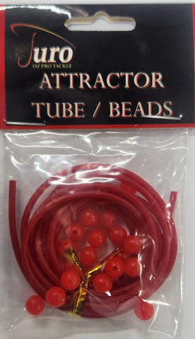 Juro Tackle Red Whiting Beads & Tube