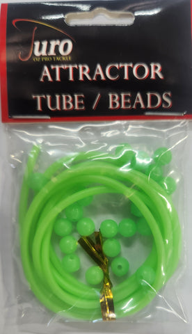 Juro Tackle Green Whiting Beads & Tube