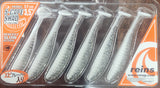 Reins S-Cape Shad 3.5" B14 Legend Takata White