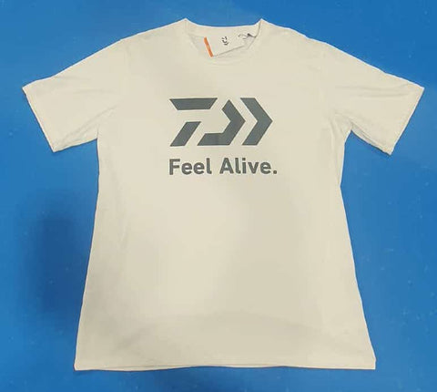 Daiwa Fishing TShirt White Large