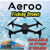 Aeroo Pro Fishing Drone Combo with Smart Controller & 3 Ai Batteries