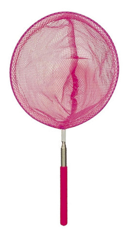 AFN Kids Fishing net With Telescopic Handle Pink