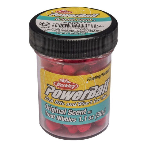 Berkley Powerbait Trout Nibbles Fluorescent Red