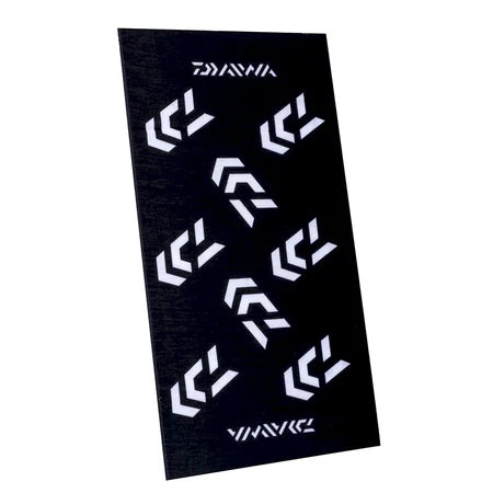 Daiwa Head Sock Scarf Sun and Wind Face Mask Black & White