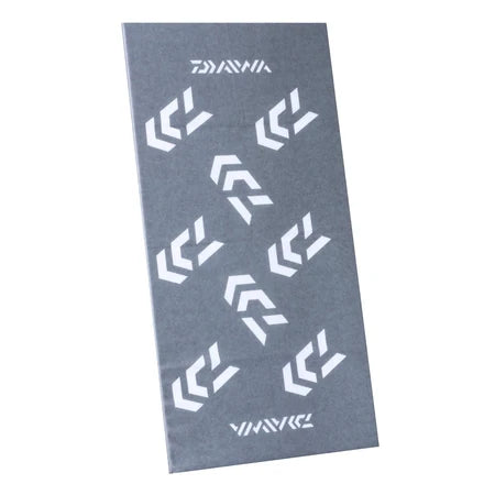 Daiwa Head Sock Scarf Sun and Wind Face Mask Grey & White