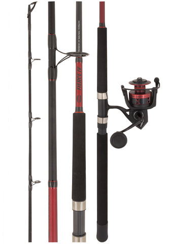 PENN FIERCE ROD & REEL & BRAID SPIN COMBO 15-24KG